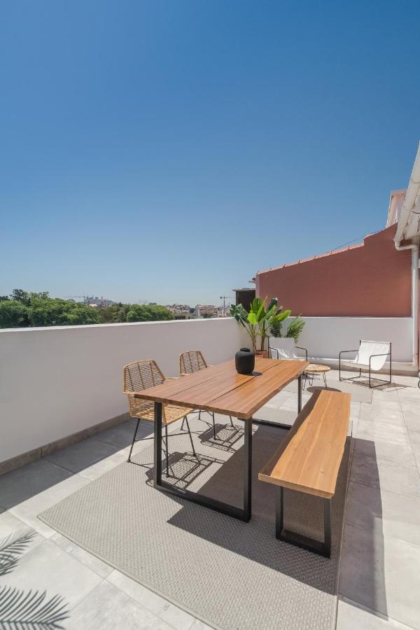 Casa Boma Lisboa - Lighting Apartment With Private Balcony - Campolide I エクステリア 写真